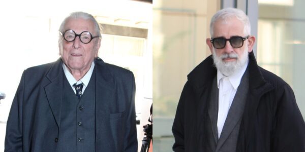 Ο Πέτρος Φιλιππίδης και ο Κώστας Βουτσάς (κολάζ)