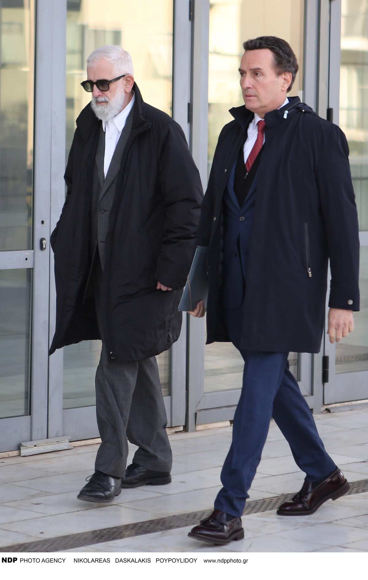 Ο Πέτρος Φιλιππίδης στα δικαστήρια 