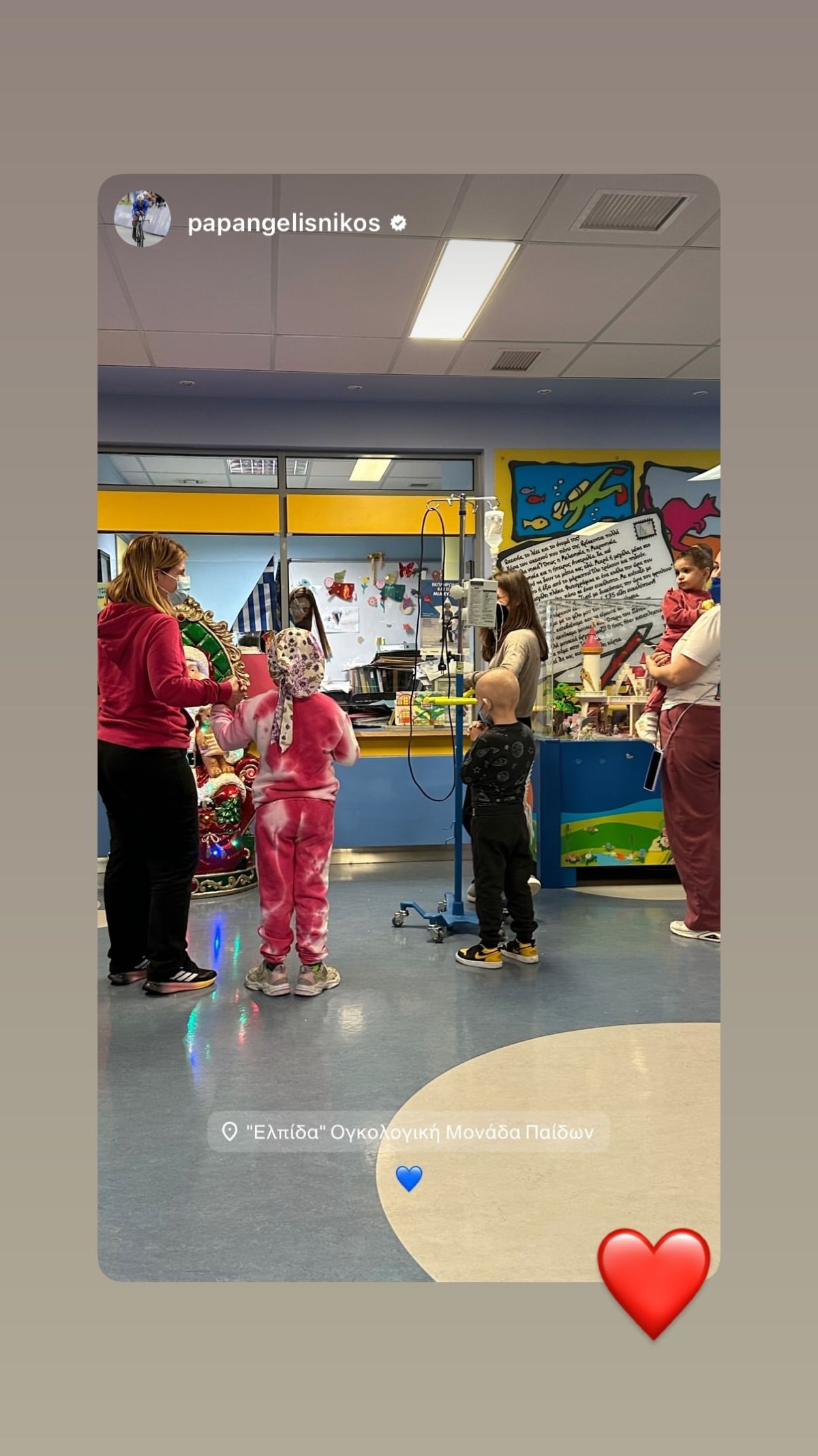 Ο Δημήτρης Φιντιρίκος στο Παίδων