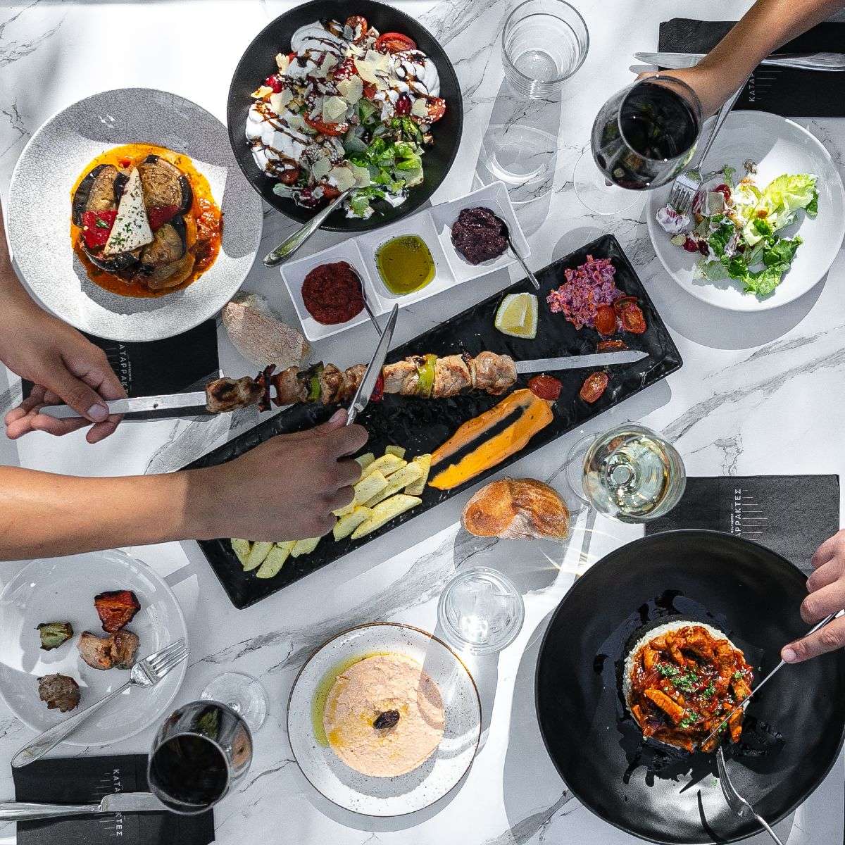 Δημιουργική ελληνική κουζίνα στους Καταρράκτες