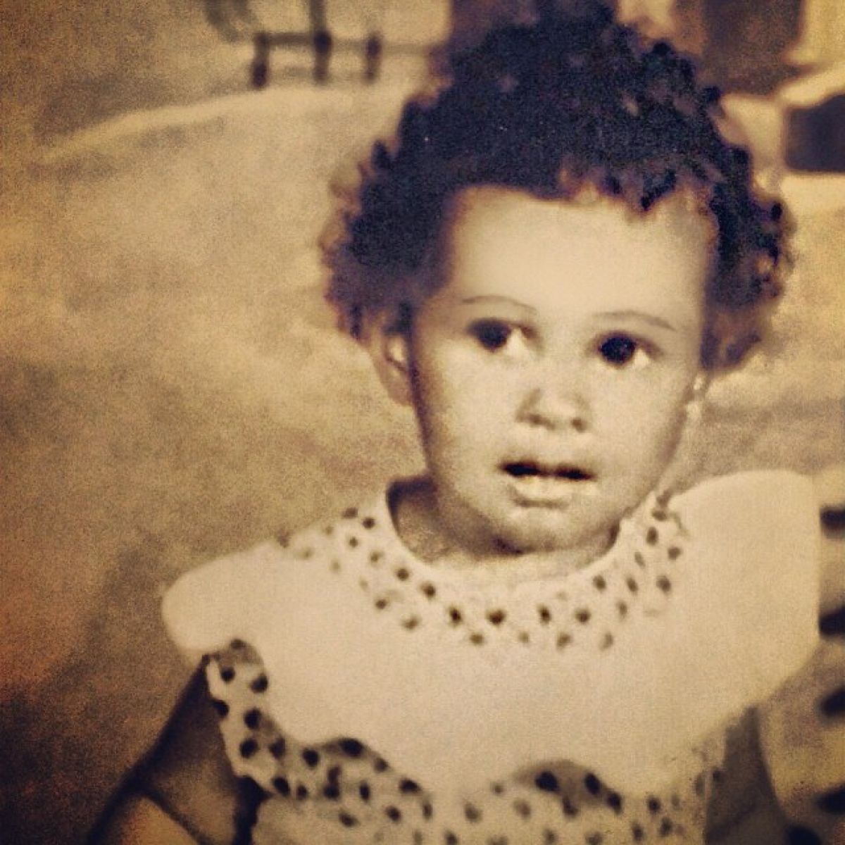 Η Φουρέιρα σε μικρή ηλικία