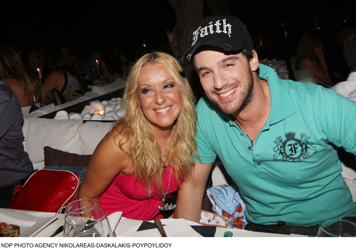 Ναταλία Γερμανού και Θάνος Τζάνης το 2008