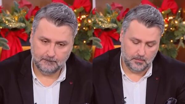 Ο Γιάννης Καλλιάνος συγκινημένος στο Buongiorno