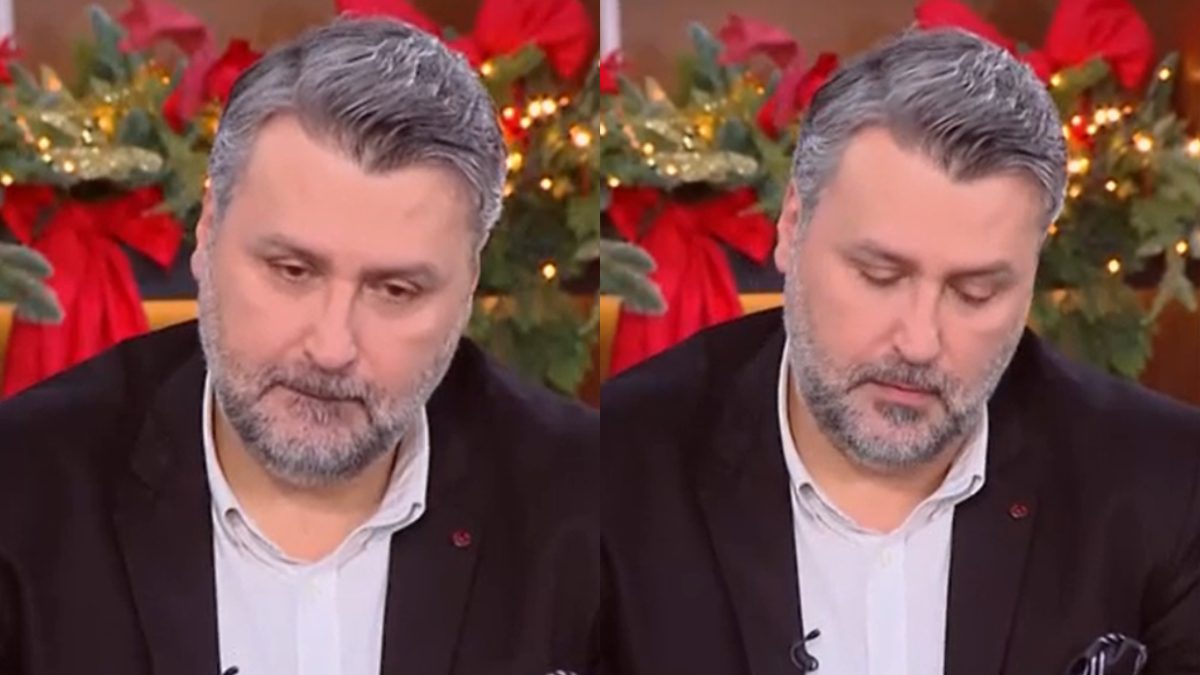 Ο Γιάννης Καλλιάνος συγκινημένος στο Buongiorno