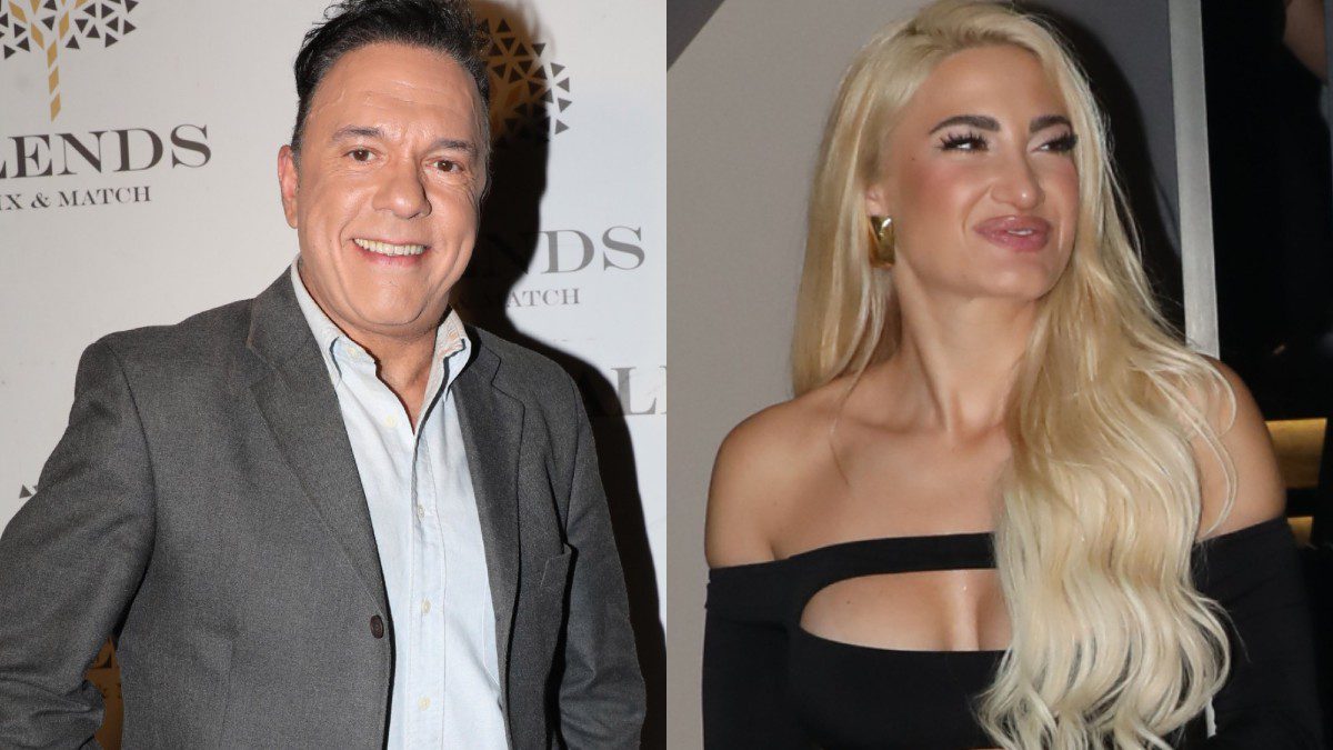 Ο Ποσειδώνας Γιαννόπουλος και η Ιωάννα Τούνη.