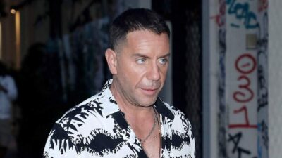 Ο Γιώργος Μαζωνάκης σε έξοδό του