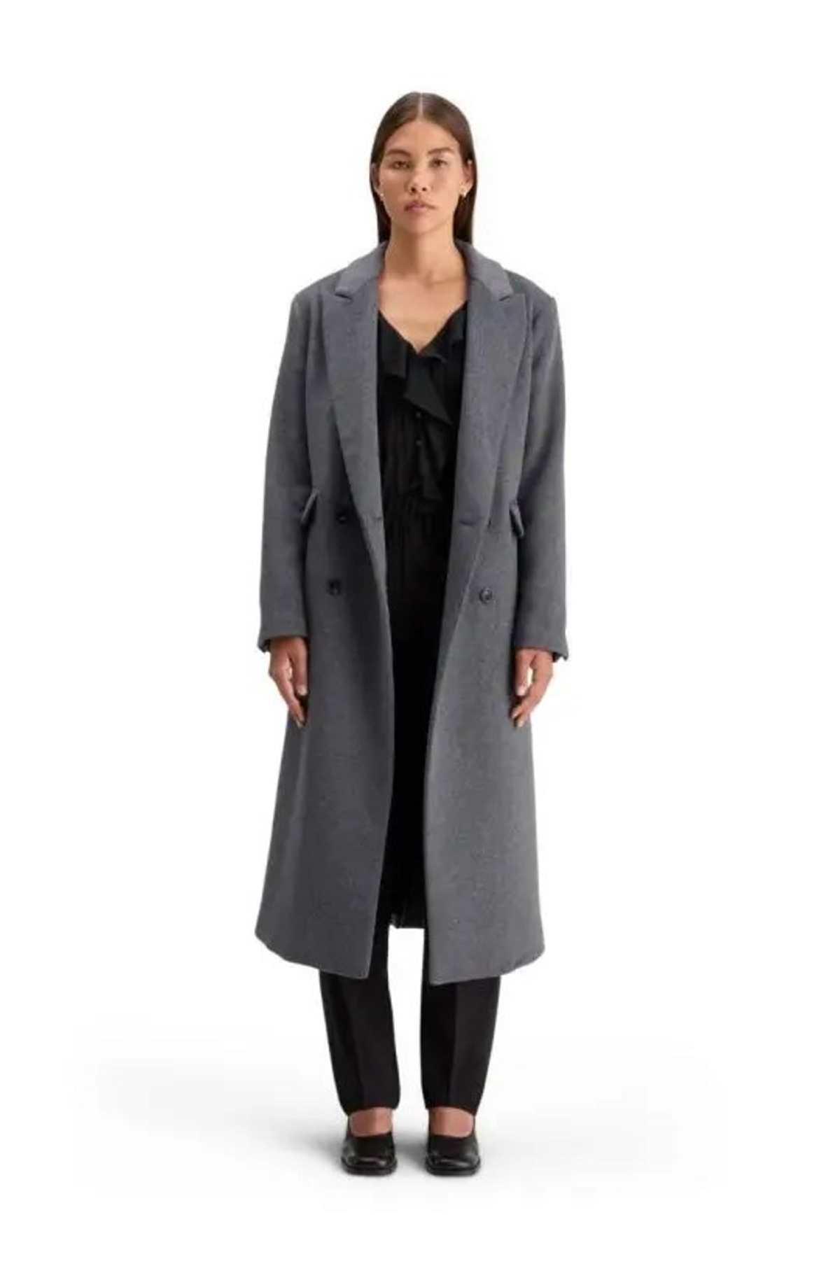 γκρι παλτό clodist