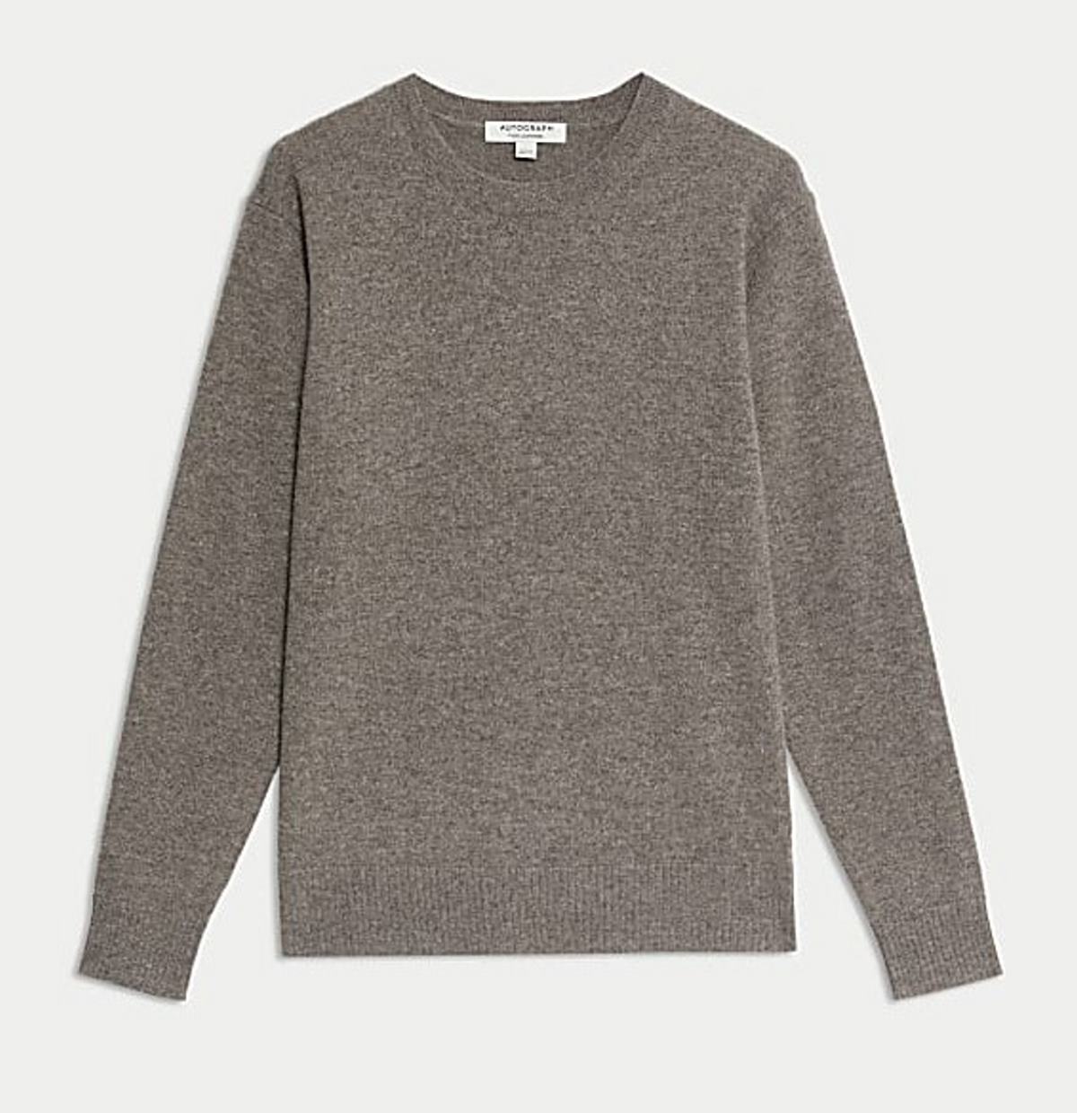 γκρι πουλόβερ marks and spencer