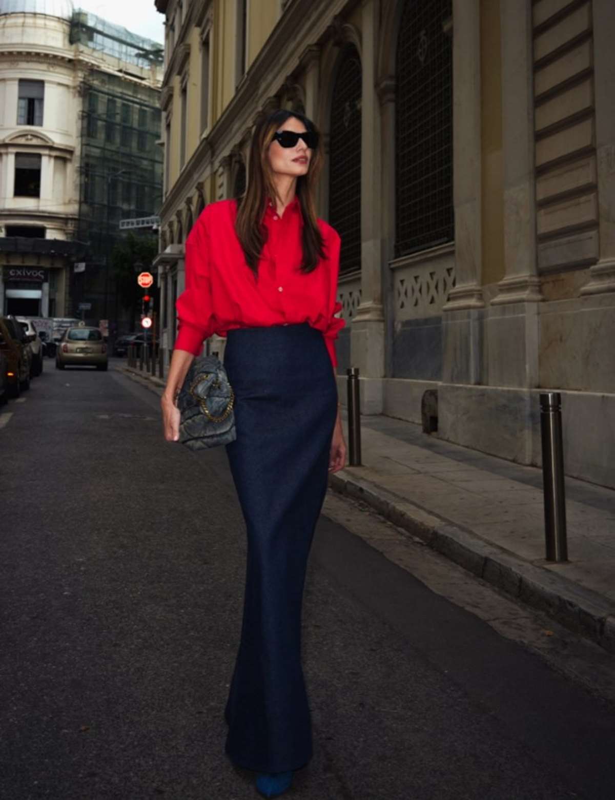 Η Ηλιάνα Παπαγεωργίου σε έξοδο