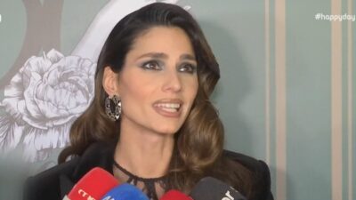 Η Ηλιάνα Παπαγεωργίου σε έξοδό της