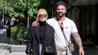 Τούνη Αλεξάνδρου σε πρόσφατη έξοδό τους στην Αθήνα