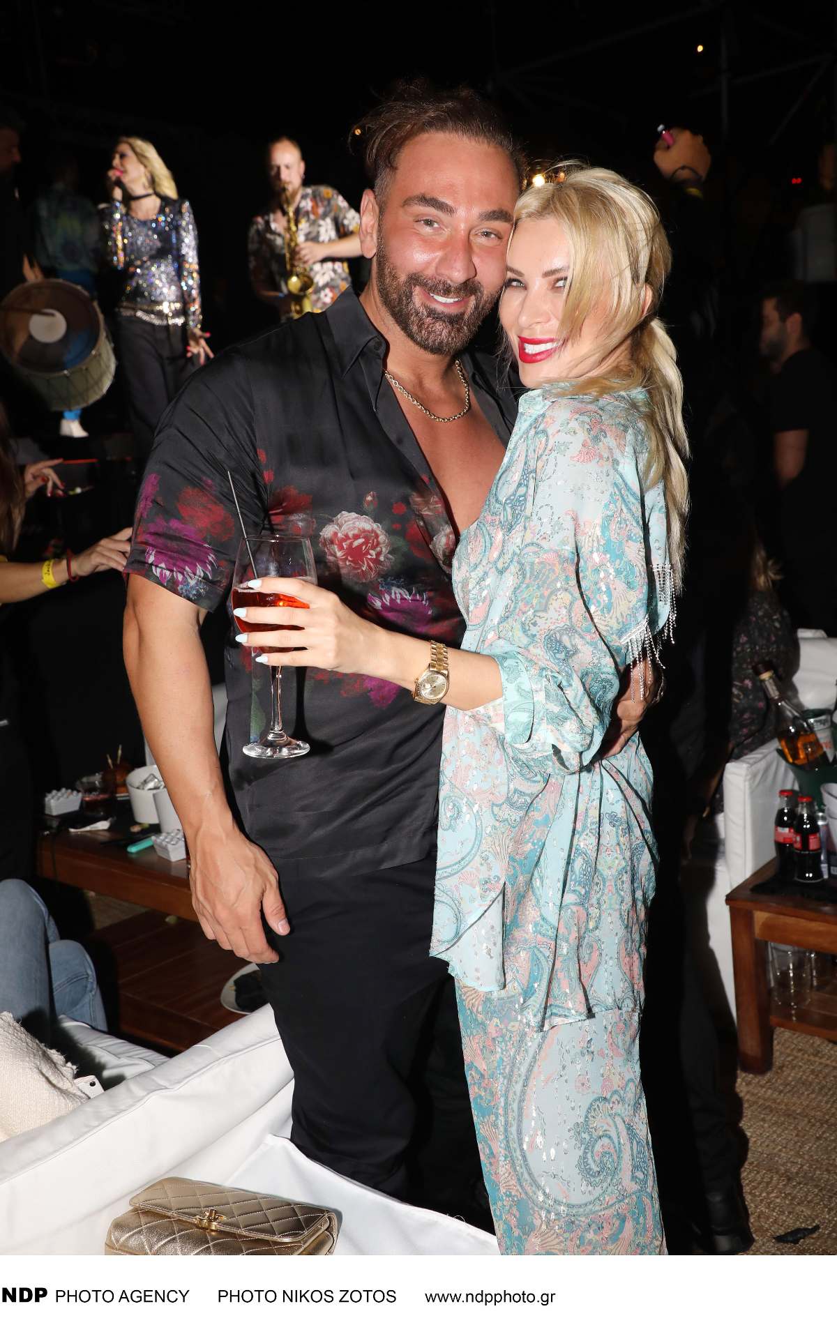 Ο Νίκος Κοκλώνης και η Κατερίνα Καινούργιου