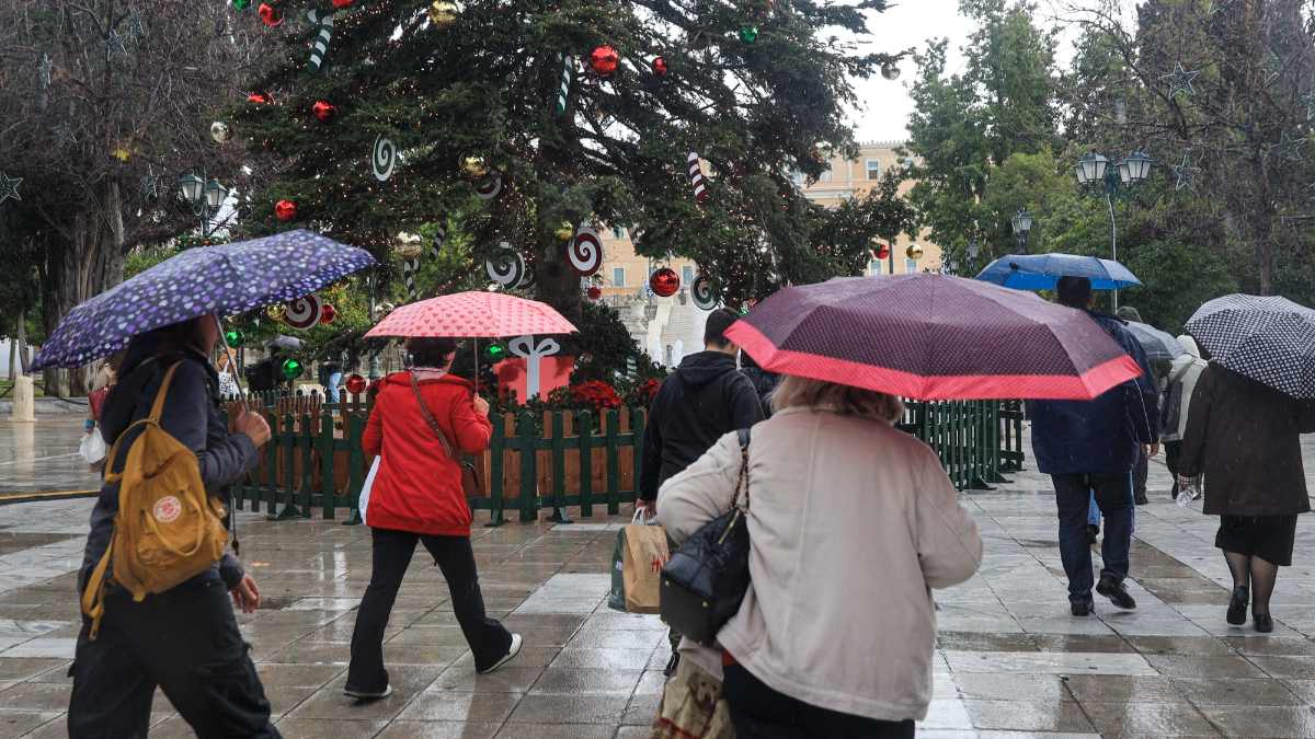 Βροχή στην Αθήνα