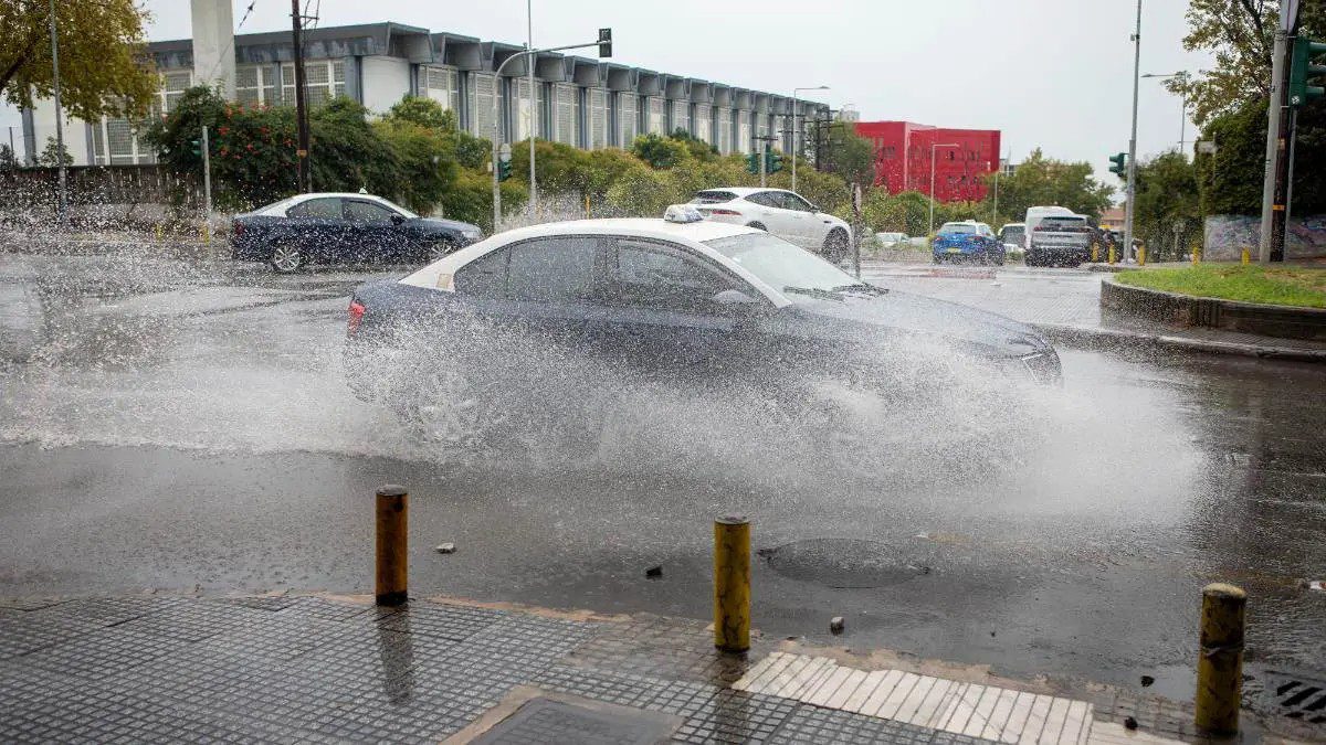 Βροχή στην Αθήνα