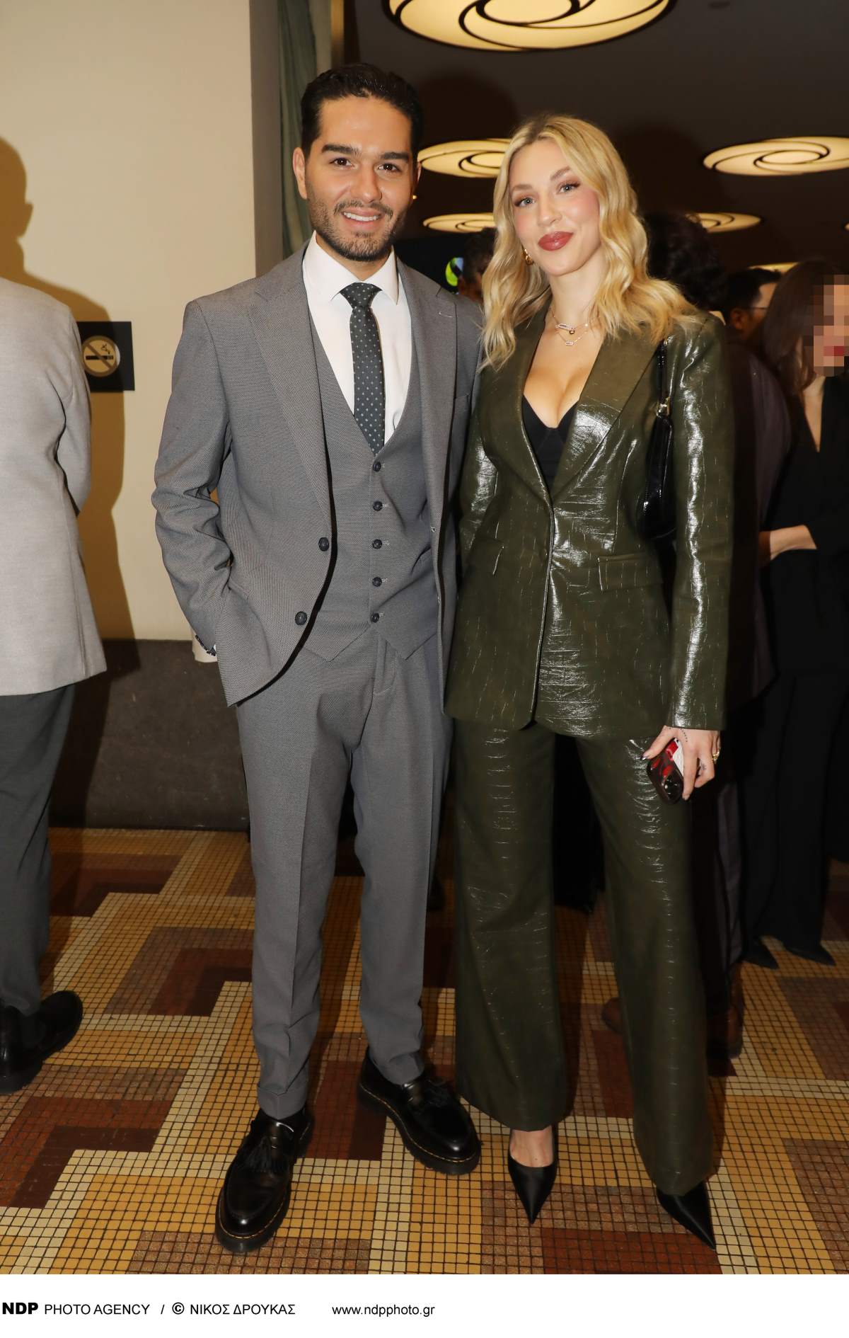 Η Γαρυφαλλιά Καληφώνη με τον Χρήστο Μάστορα σε έξοδό τους