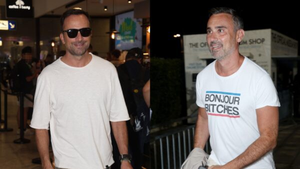 Ο Γιώργος Λιανός και ο Γιώργος Καπουτζίδης