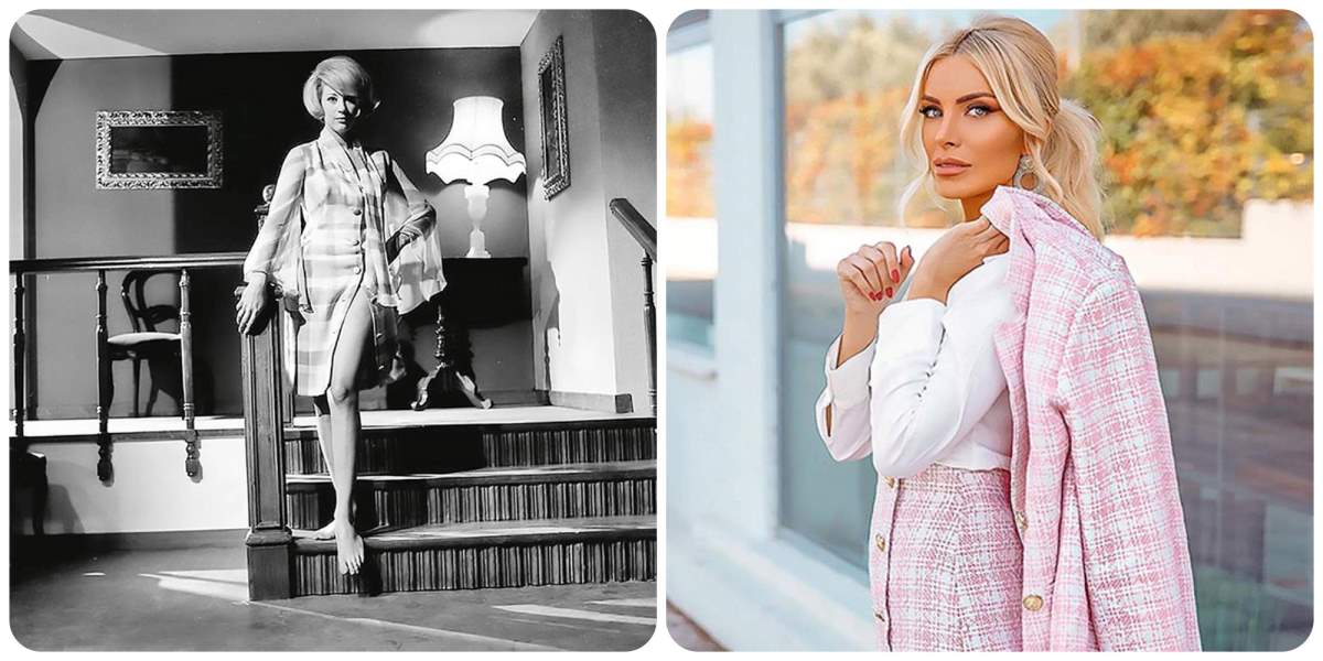 Ζωή Λάσκαρη και Κατερίνα Καινούργιου με καρό 