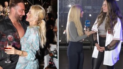 Η Κατερίνα Στικούδη και η Κατερίνα Καινούργιου και ο Νίκος Κοκλώνης στο Πρωινό.