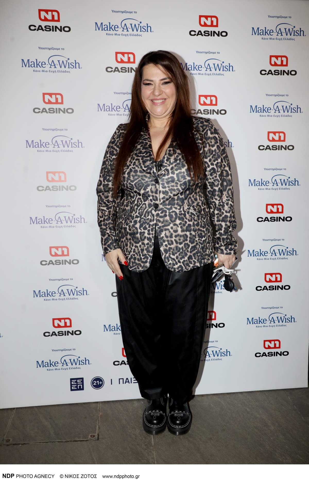 Η Κατερίνα Ζαρίφη σε έξοδό της