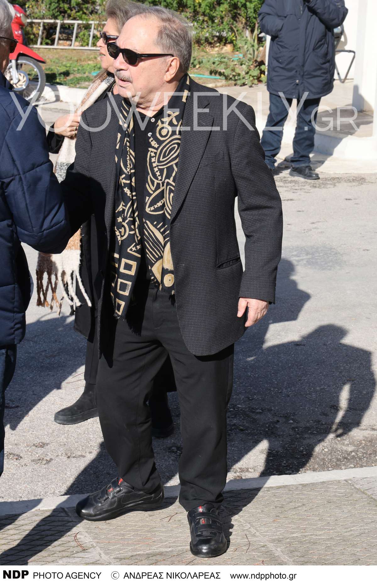 Ο Φασουλής στην κηδεία του Γεωργουσόπουλου