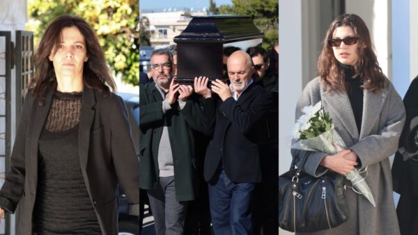 Οι πρωταγωνιστές του Σασμού στην κηδεία του Ήμελλου