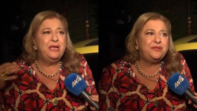 H Ελισάβετ Κωνσταντινίδου μιλάει στην κάμερα