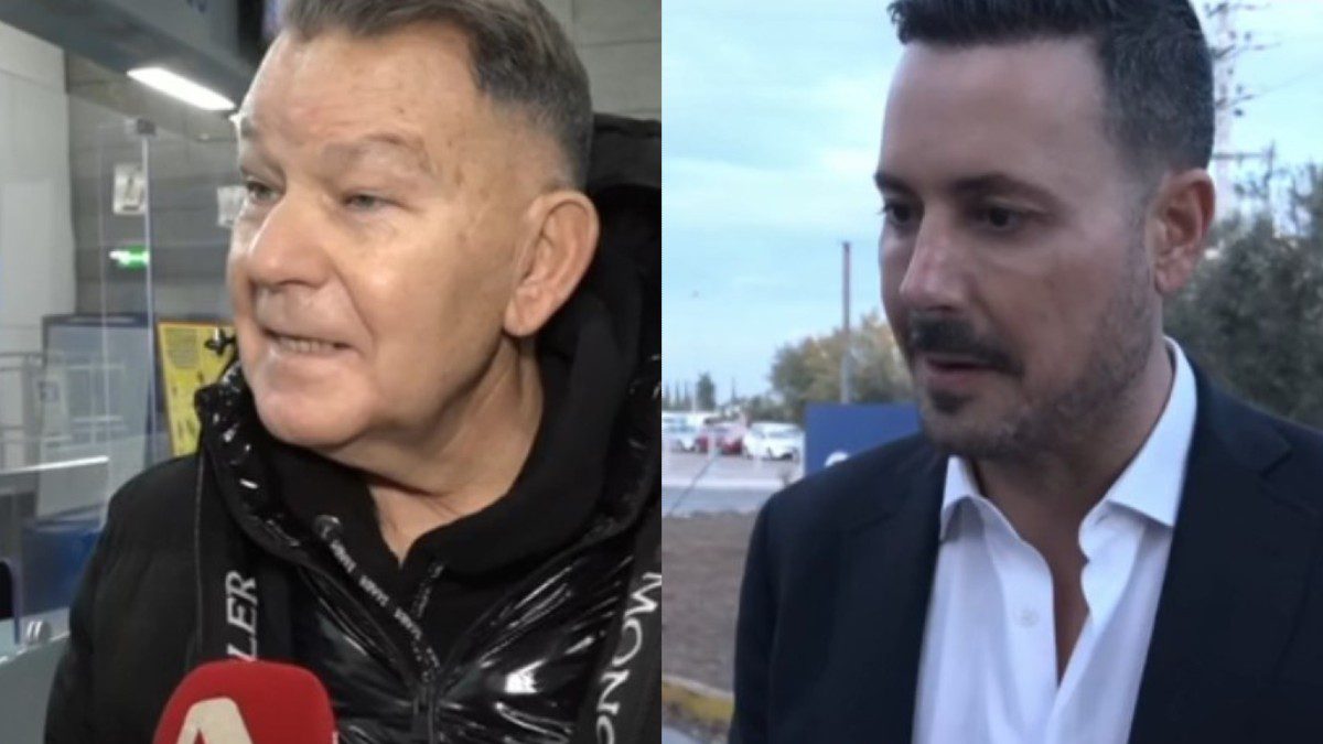 Ο Αλέξης Κούγιας και ο Κώστας Τσουρός στις κάμερες του Super Κατερίνα.