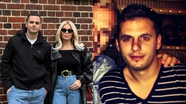 Ο Κουτσουμπής Παναγιώτης με την Κατερίνα Καινούργιου (αριστερά) και δεξιά εκείνος σε μικρή ηλικία