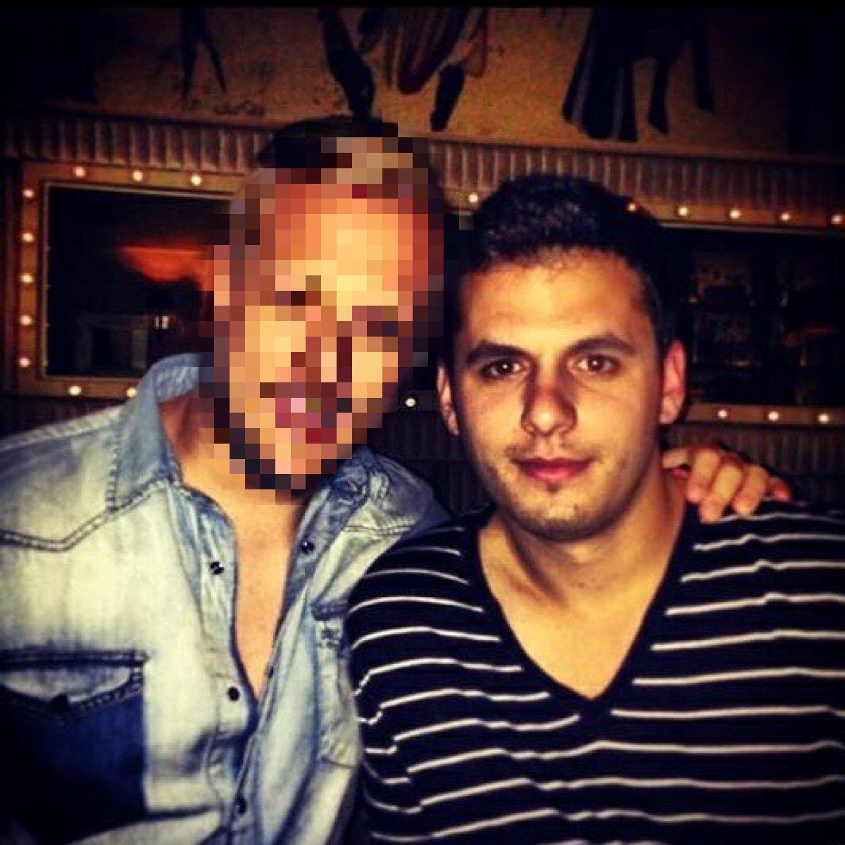 ΟΚουτσουμπής με φίλο του