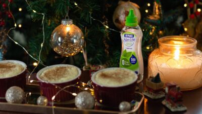 κρέμα σιμιγδάλι με στέβια