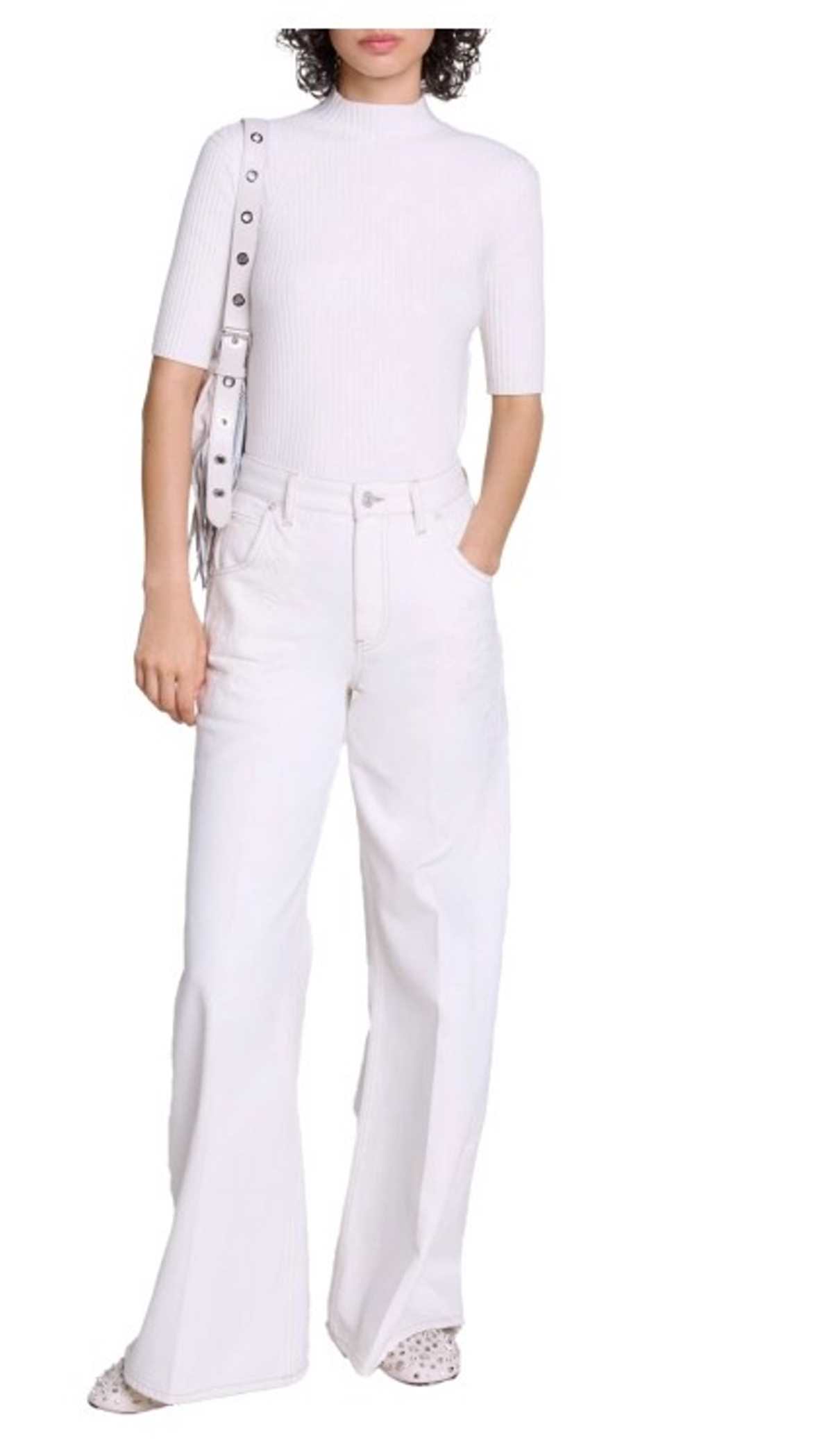 λευκό παντελόνι attica