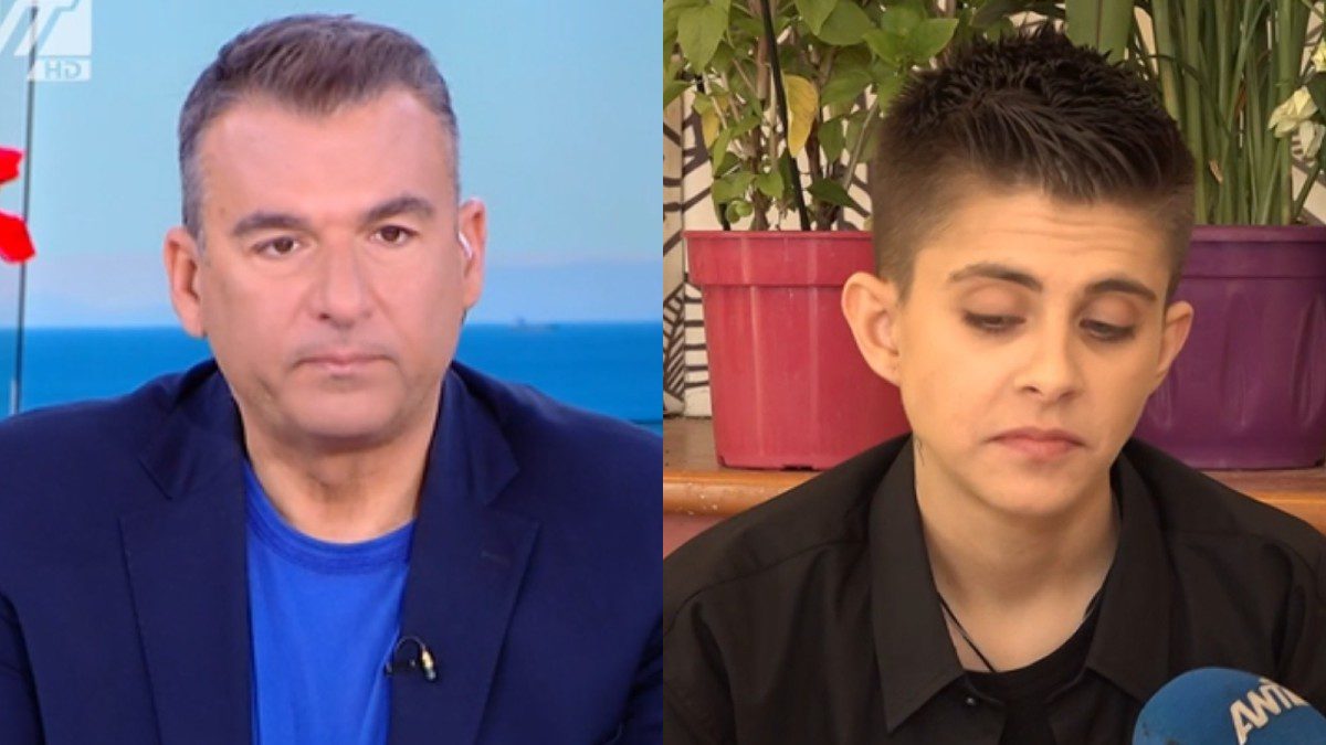 Ο Γιώργος Λιάγκας και η Ειρήνη Μουρτζούκου στο Πρωινό.