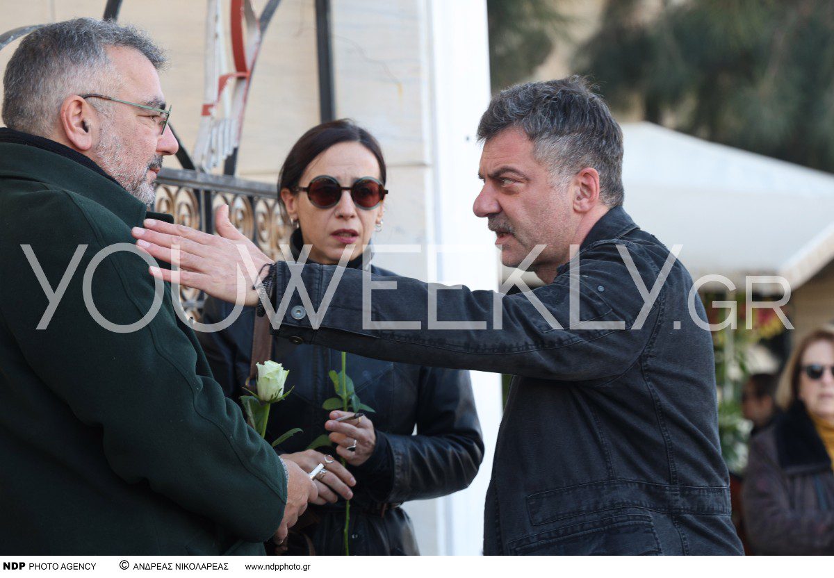 Ο Ματζώρος στην κηδεία του Ήμελλου