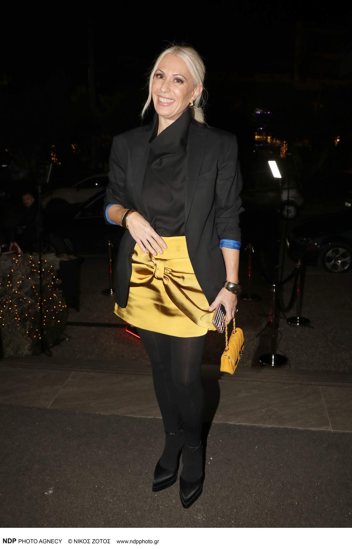 Η Μαρία Μπακοδήμου σε έξοδο