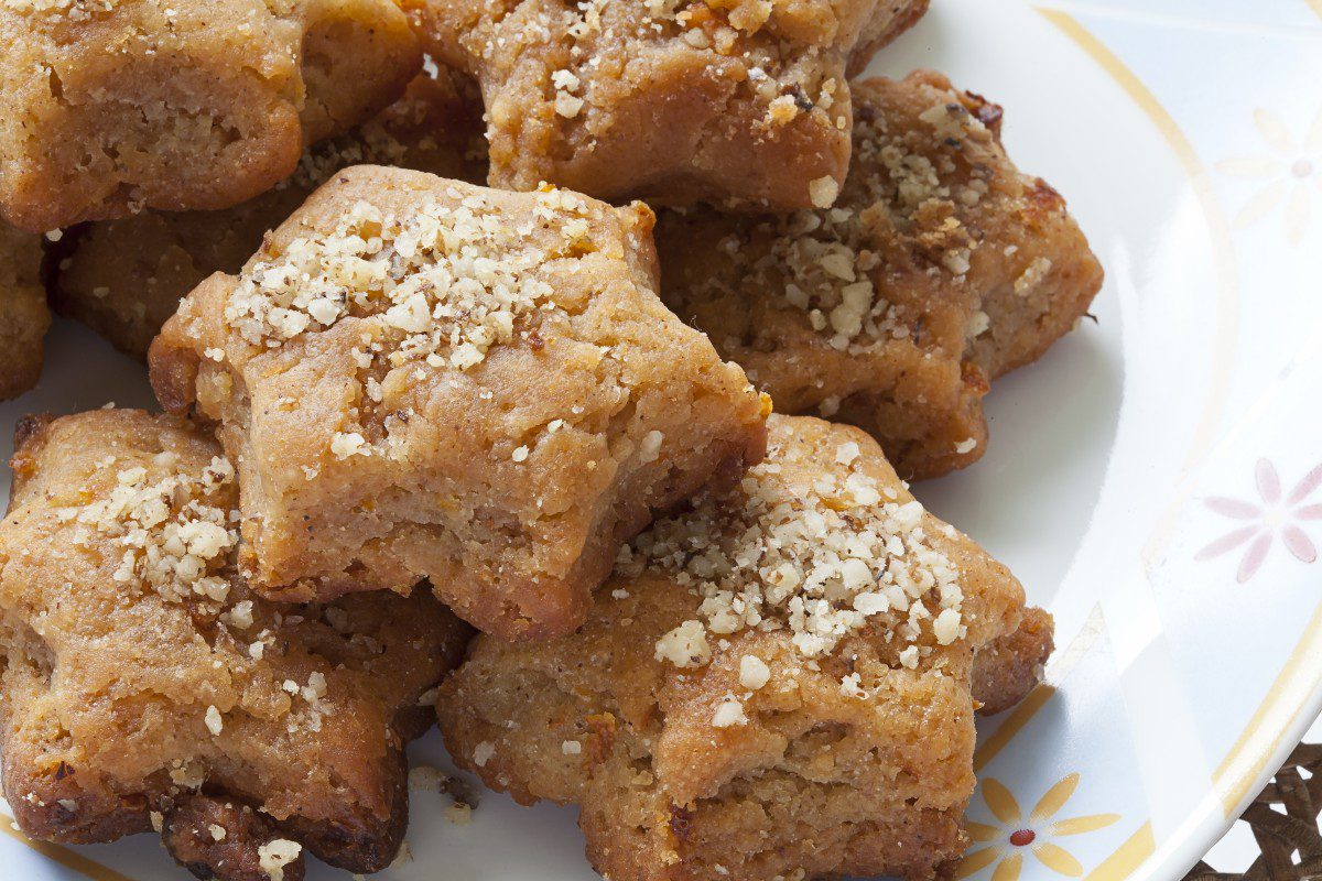 μελομακάρονα αστεράκι