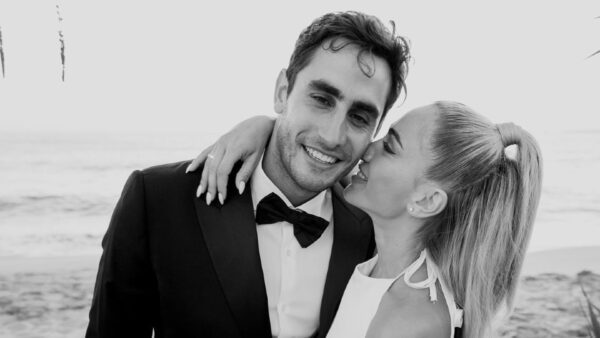 Φωτογραφία του Καπότση και της Μεταξά από τον γάμο τους