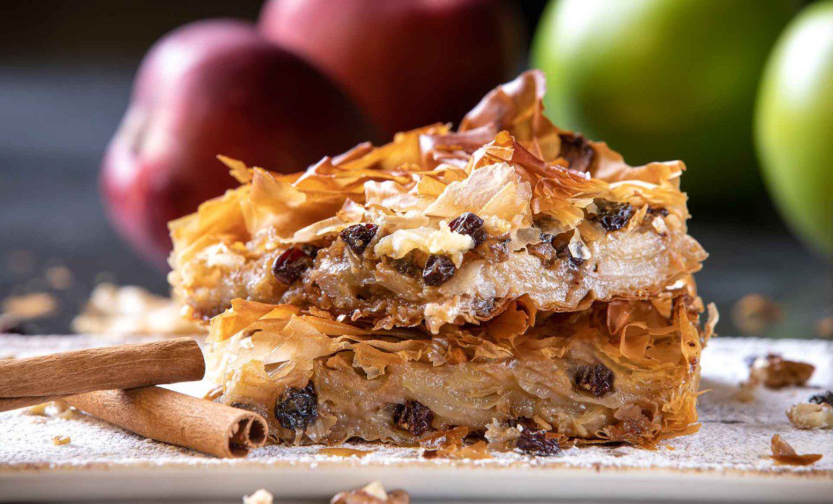 μηλόπιτα νηστίσιμη