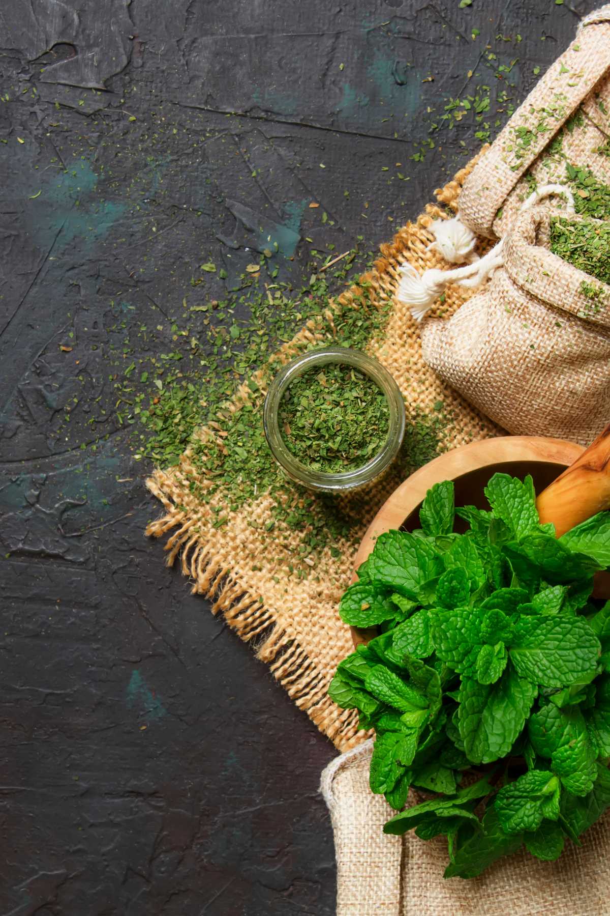 τσάι μέντας αποξηραμένο