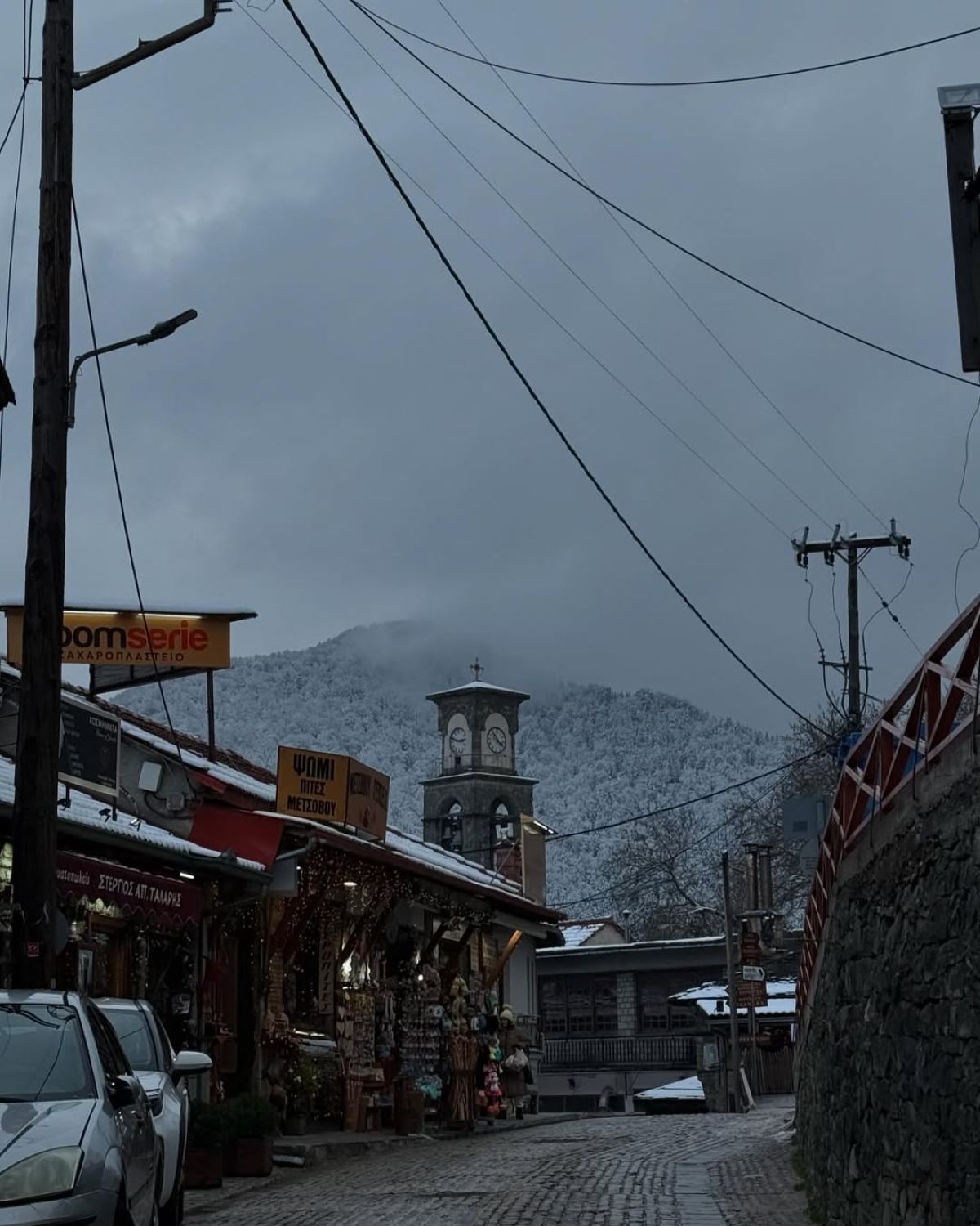 Το φωτογραφικό άλμπουμ της Μιχαλοπούλου από το Μέτσοβο με τον γιο της