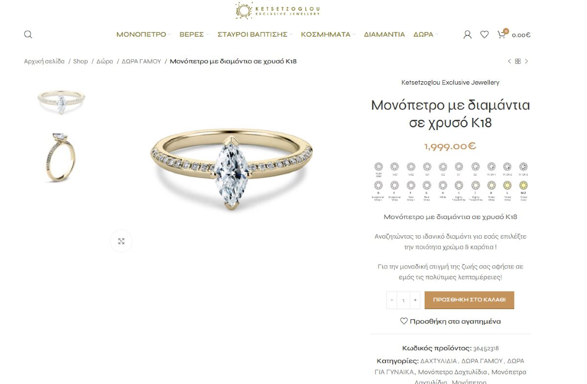 Οι τιμές για ένα μονόπετρο σαν αυτό που έκανε πρόταση γάμου ο Fy στην Αλεξία Κεφαλά