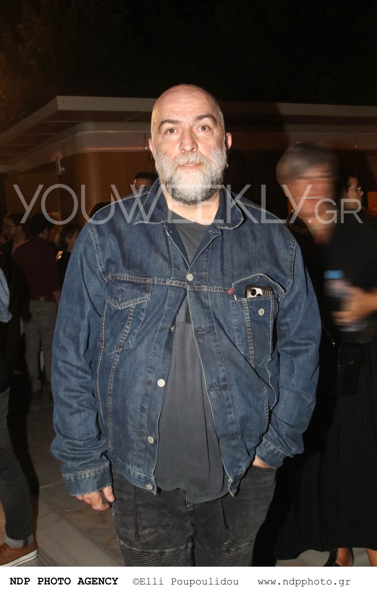 Ο Μπάμπης Στόκας σε έξοδό του