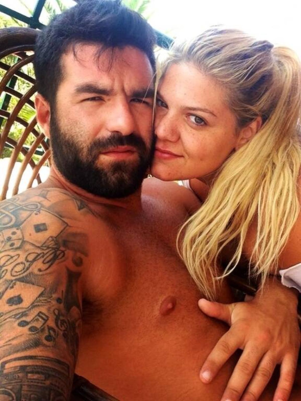 Η Δανάη Μπάρκα και ο Πάνος Αδαμόπουλος