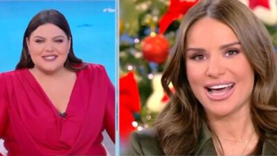 Η Δανάη Μπάρκα και η Ελένη Τσολάκη