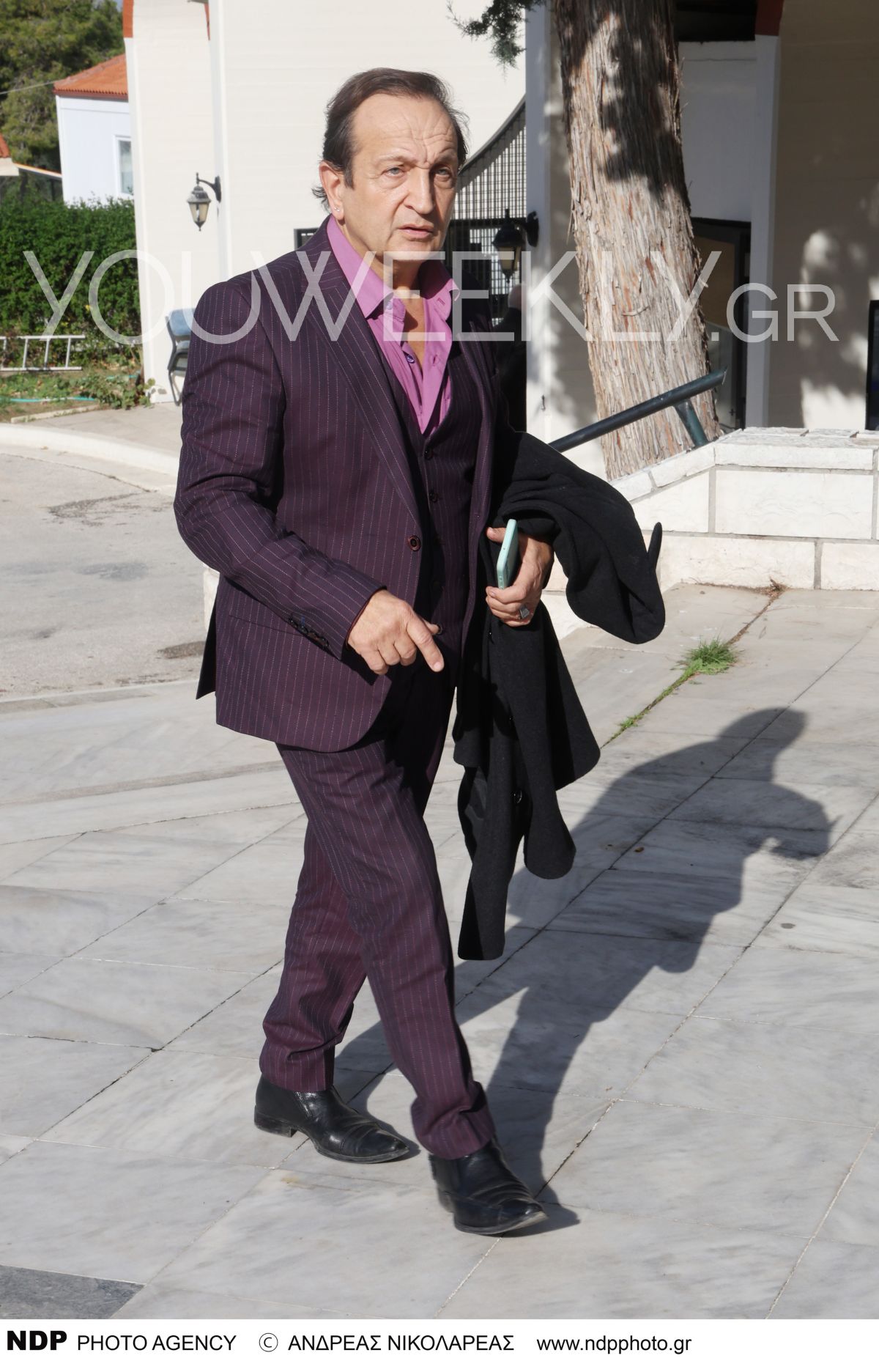 Ο Μπιμπίλας στην κηδεία του Γεωργουσόπουλου