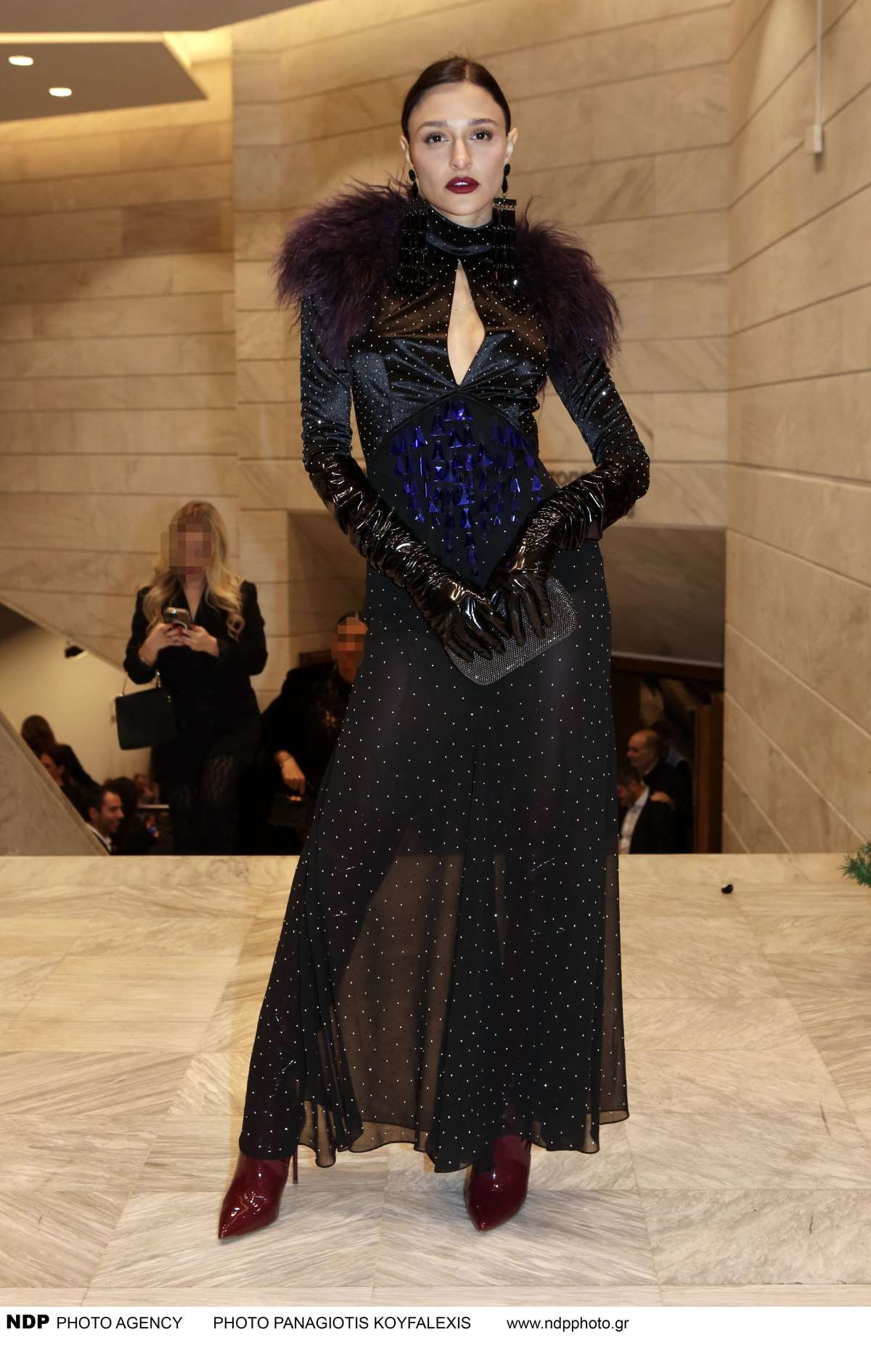 Η Ναυσικά Παναγιωτακοπούλου σε έξοδό της