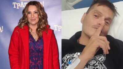 Η Ναταλία Γερμανού και ο Γιώργος Δασκαλάκης.