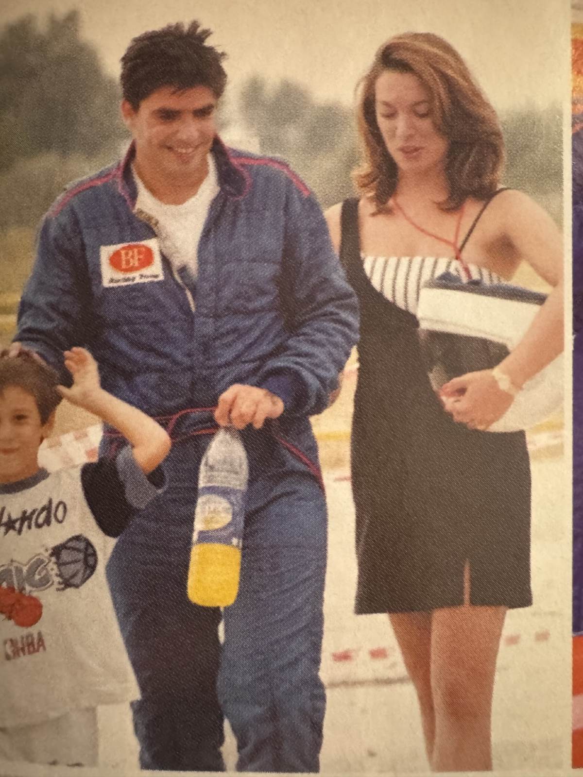 Ο Νίκος Ευαγγελάτος και η Τατιάνα Στεφανίδου σε αγώνα ταχύτητας