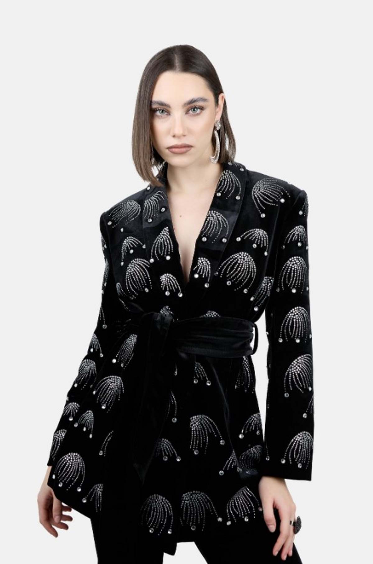 πανωφόρι με στρας