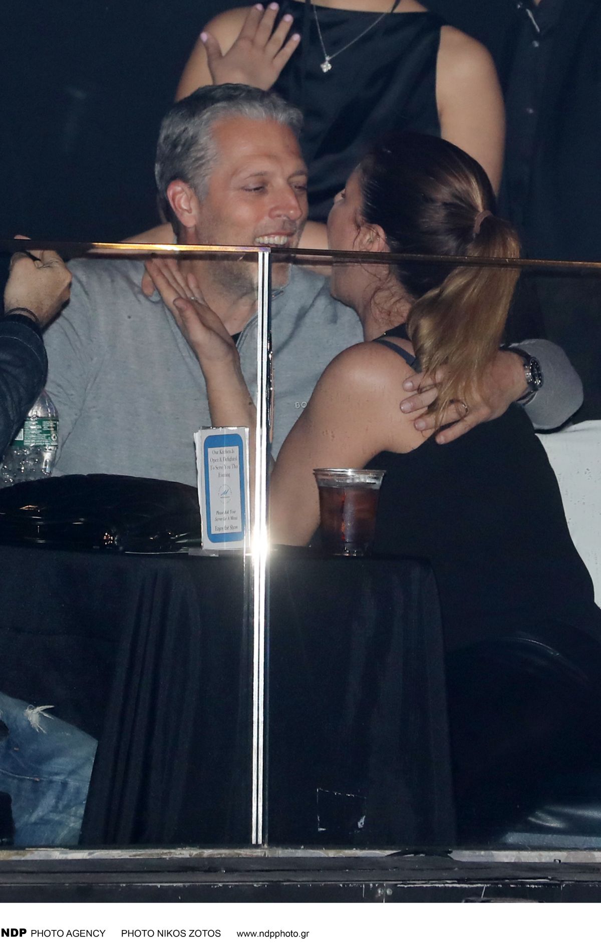 Παπαρίζου και Καψάλης σε βραδινή έξοδό τους το 2023