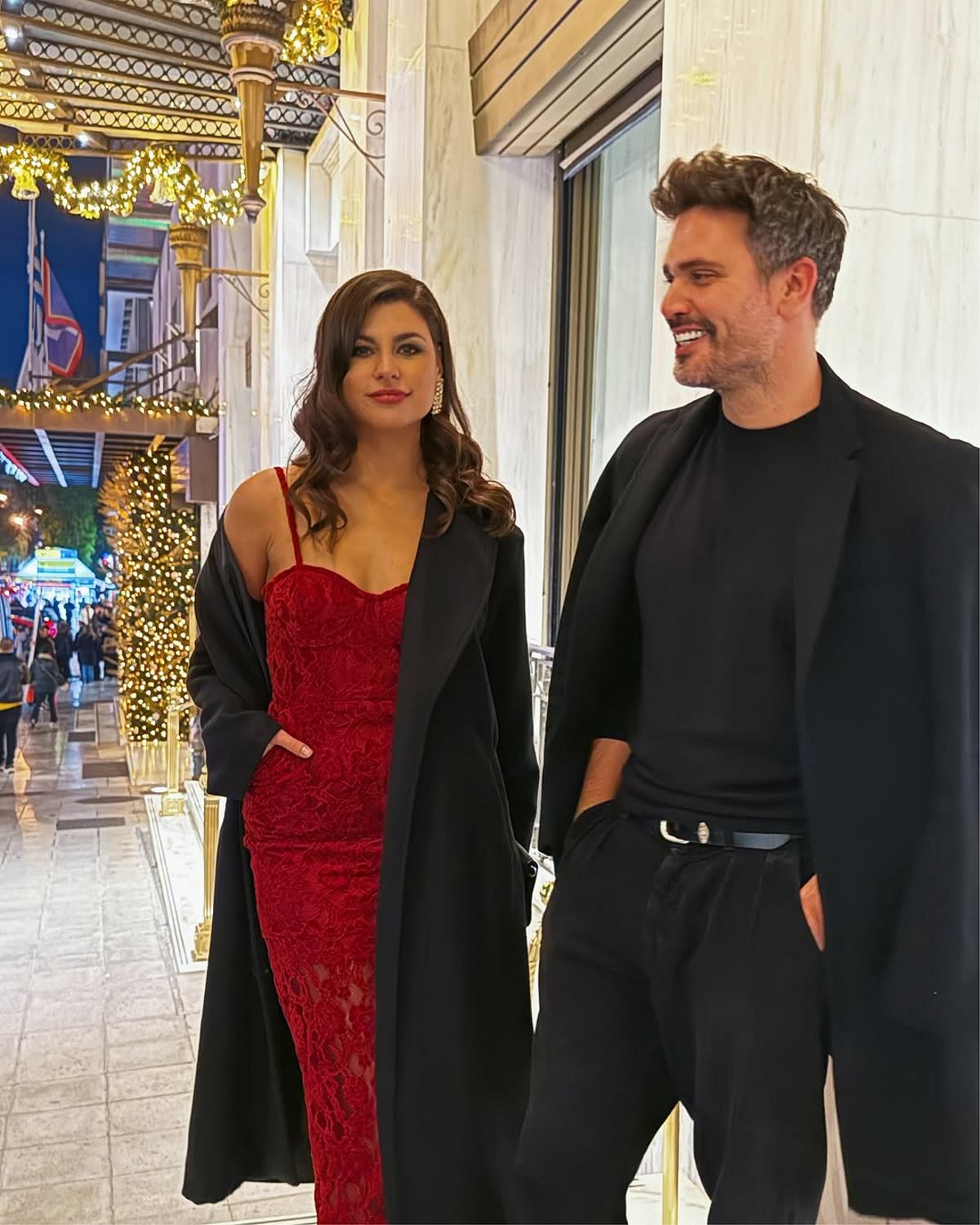 Η Δανάη Παππά και ο Μιχάλης Λεβεντογιάννης σε έξοδο